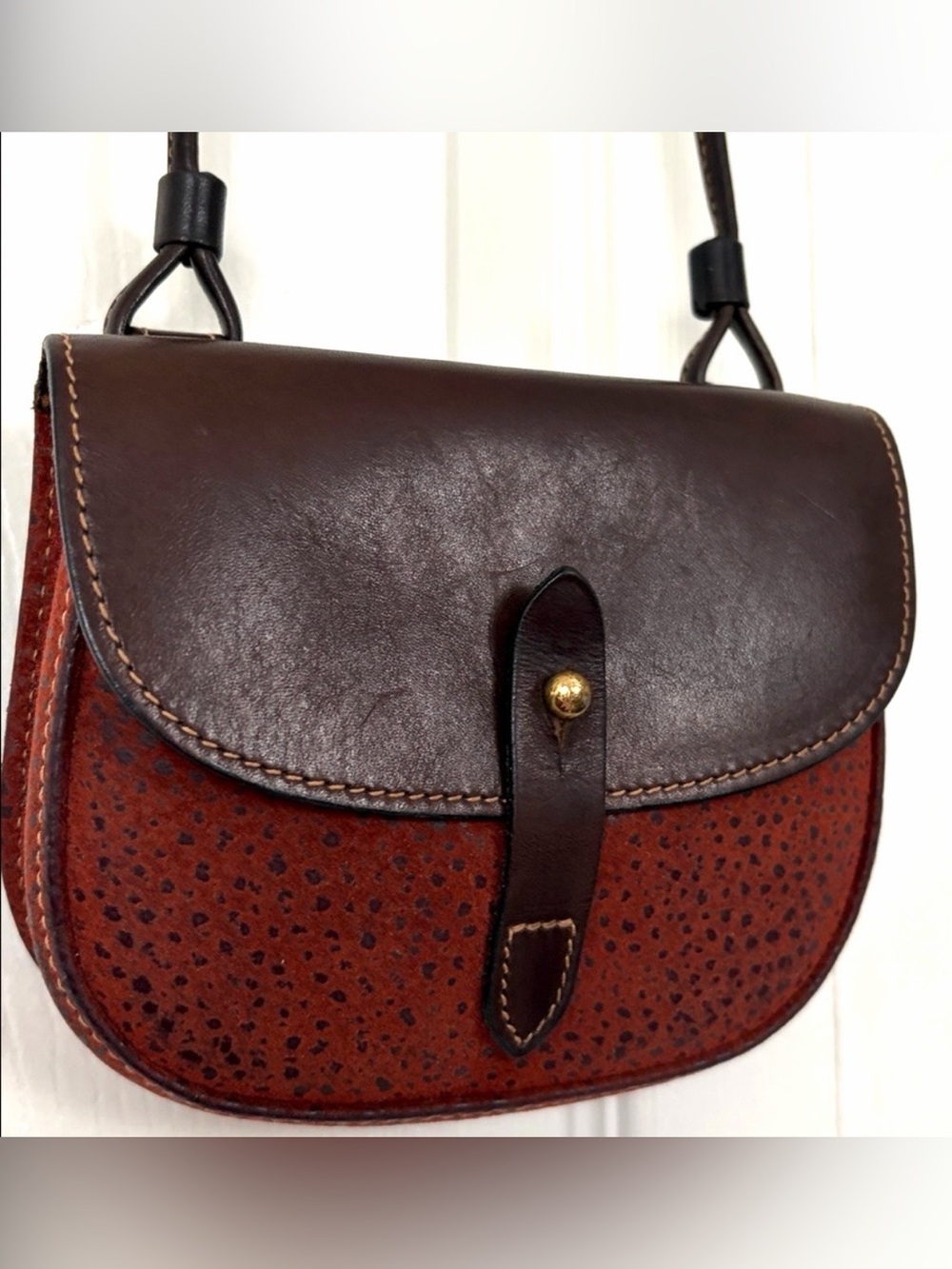Ghurka Bag Vintage Marley Hodgson "Small Cartridge" shoulder bag pouch 1990s - Picture 5 of 15
